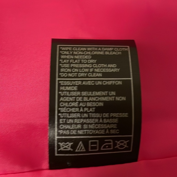 Steve Madden vegan leather, hot pink blazer - Picture 4 of 10